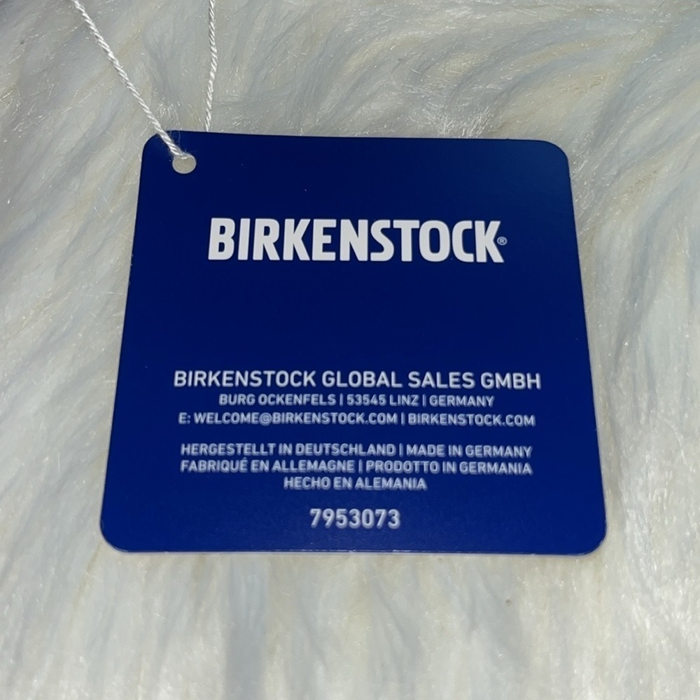 🆕 Birkenstock Gizeh Braided Dusty Blue Oiled Leather Sandals Size 37 US 6/6.5 - Picture 15 of 15